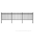 Modern garden privacy fence screen steel fence panel